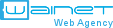 Wainet Web Agency creazione Siti Web a Teramo in Abruzzo Logo  Brand
